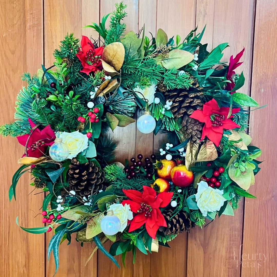 Winter Blossom Wreath