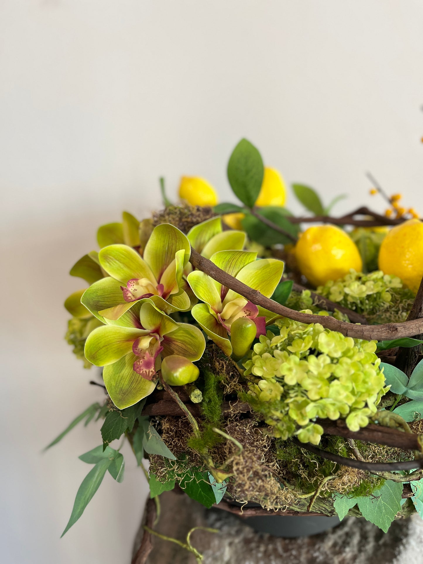 Sculptural Citrus Twist