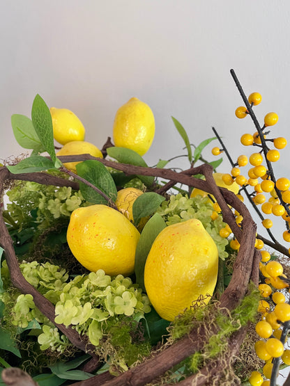 Sculptural Citrus Twist