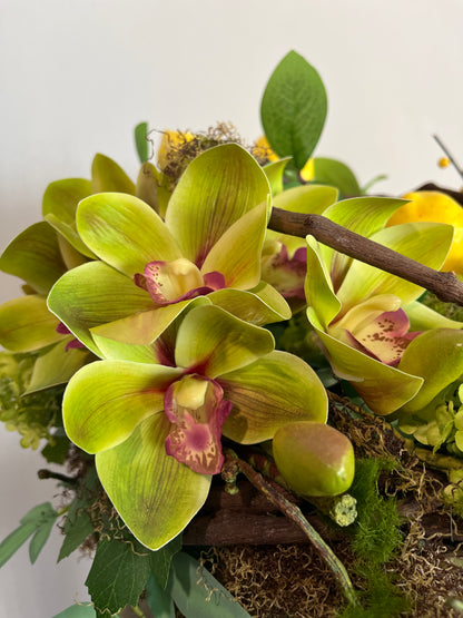 Sculptural Citrus Twist